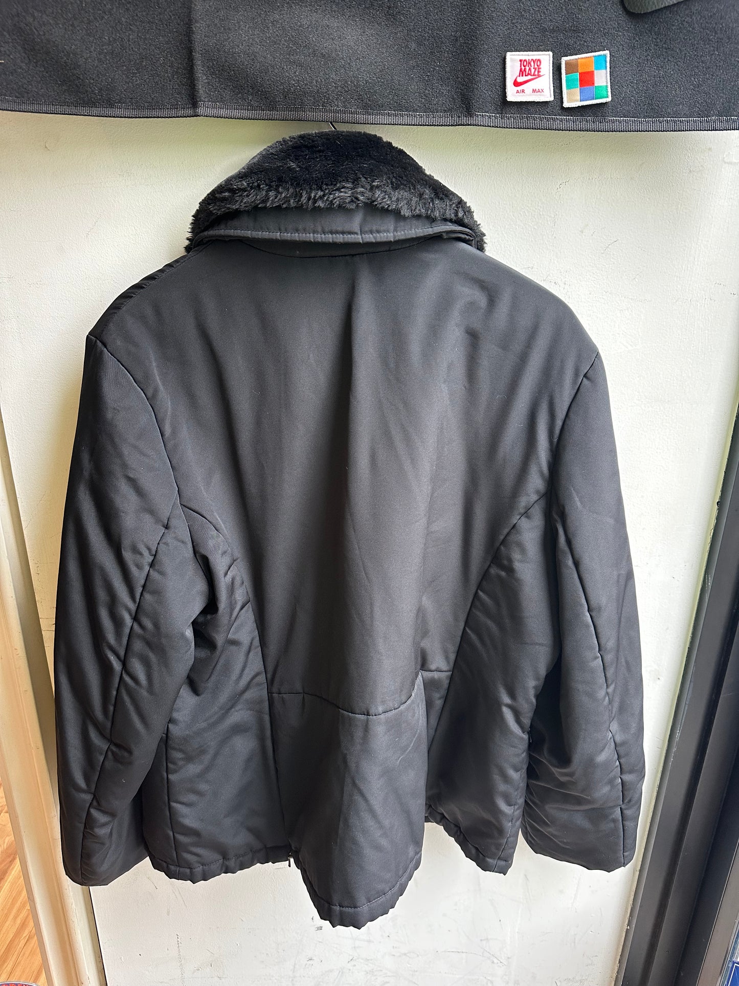 Vintage Coat with Faux Fur