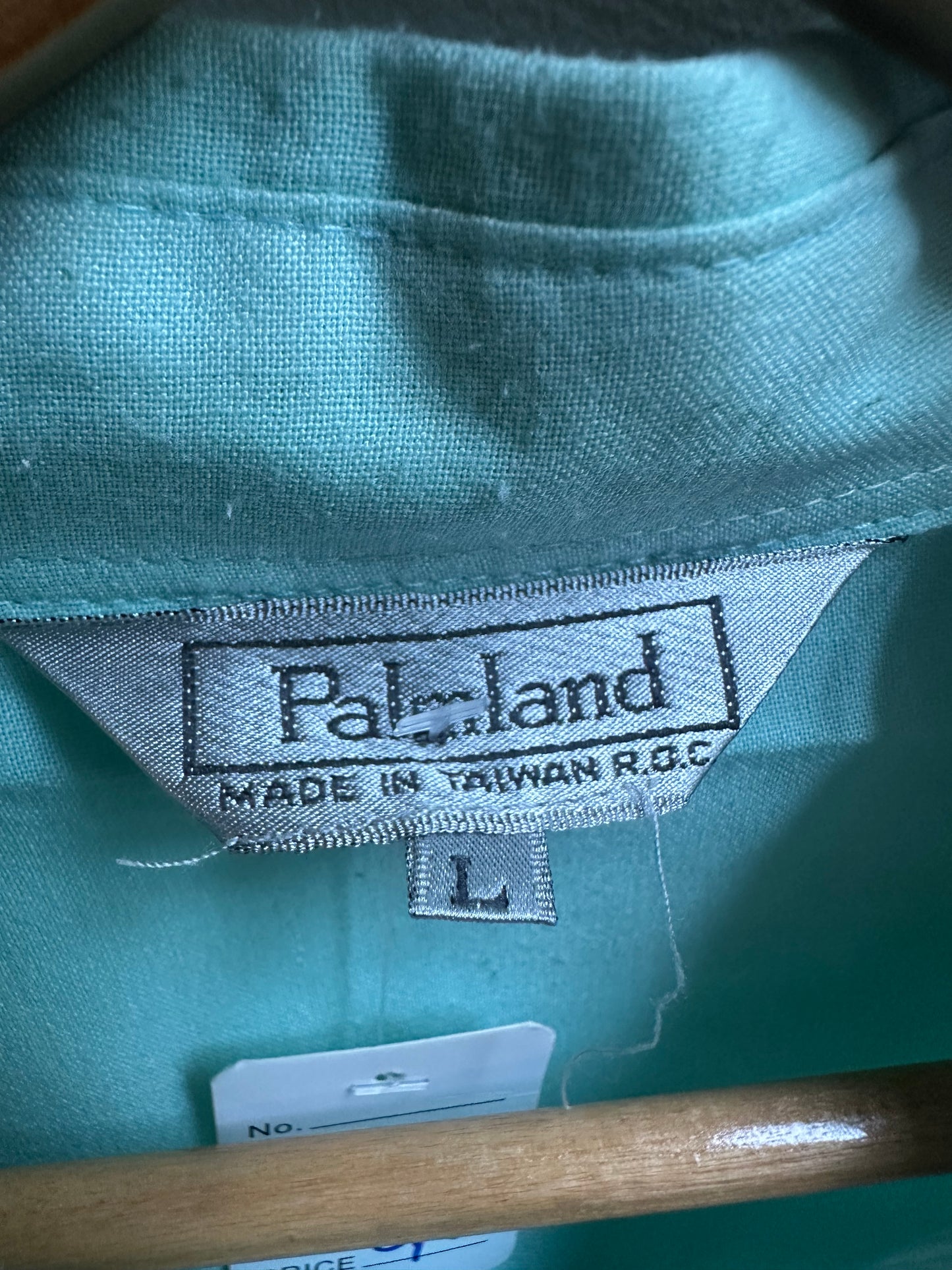 Vintage Shirt in Turquoise