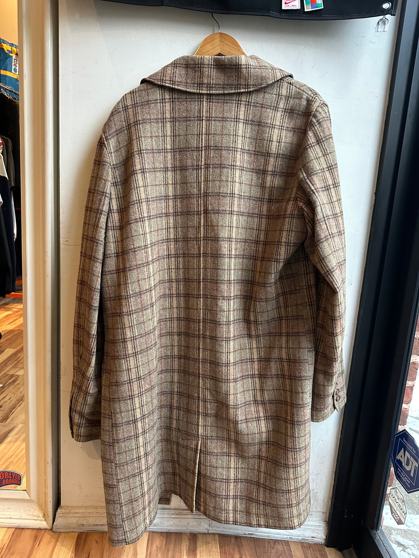 Vintage Plaid Coat - Nautica