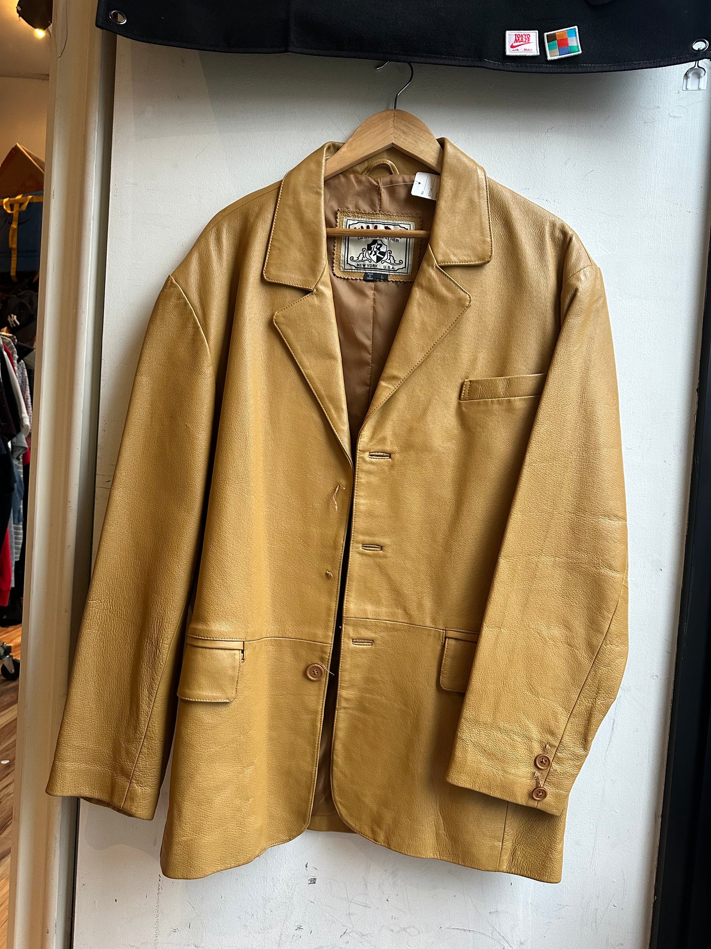 Vintage Leather Jacket - Wilda