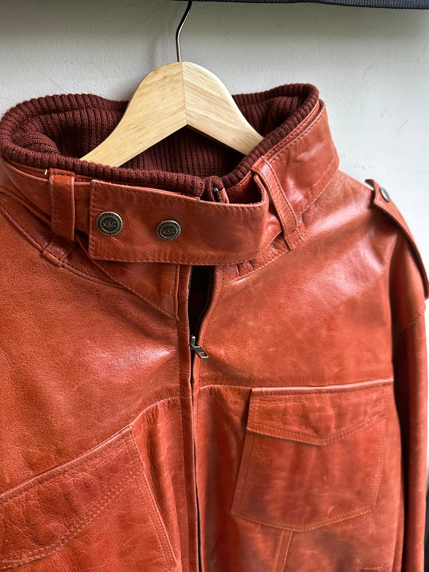 Vintage Leather Jacket - Knoles & Carter