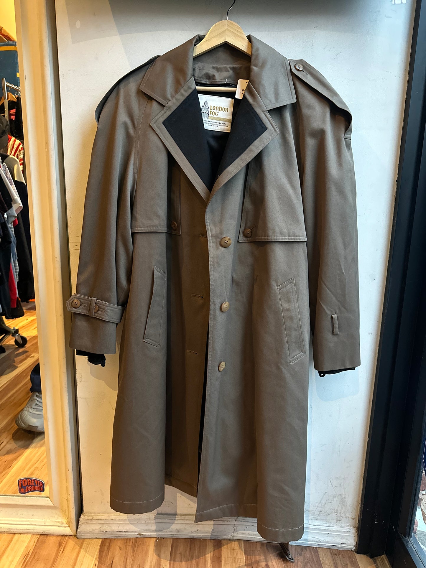 Long Trench Coat w/ Lining