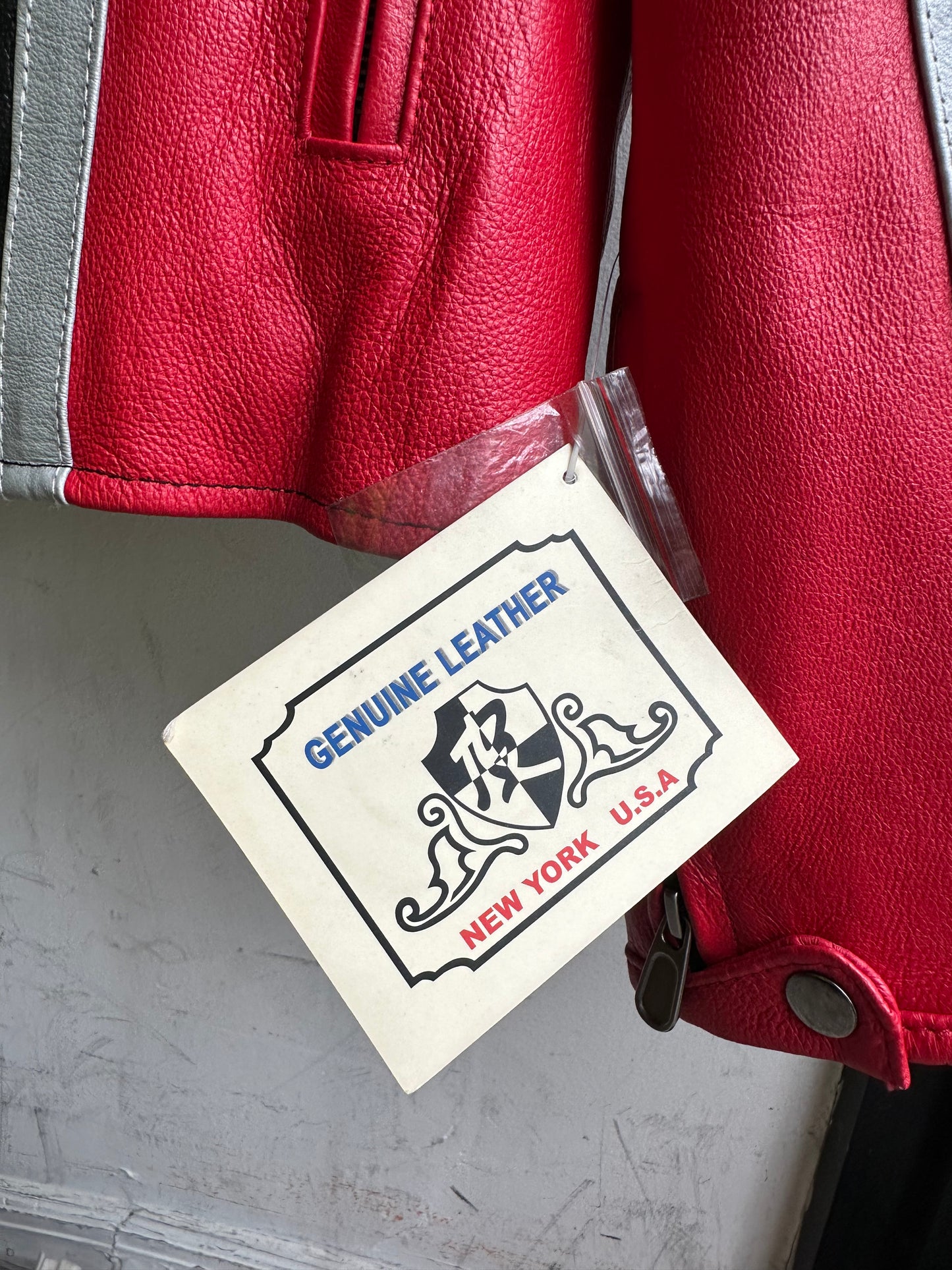 Leather Moto Style Jacket - Wilda