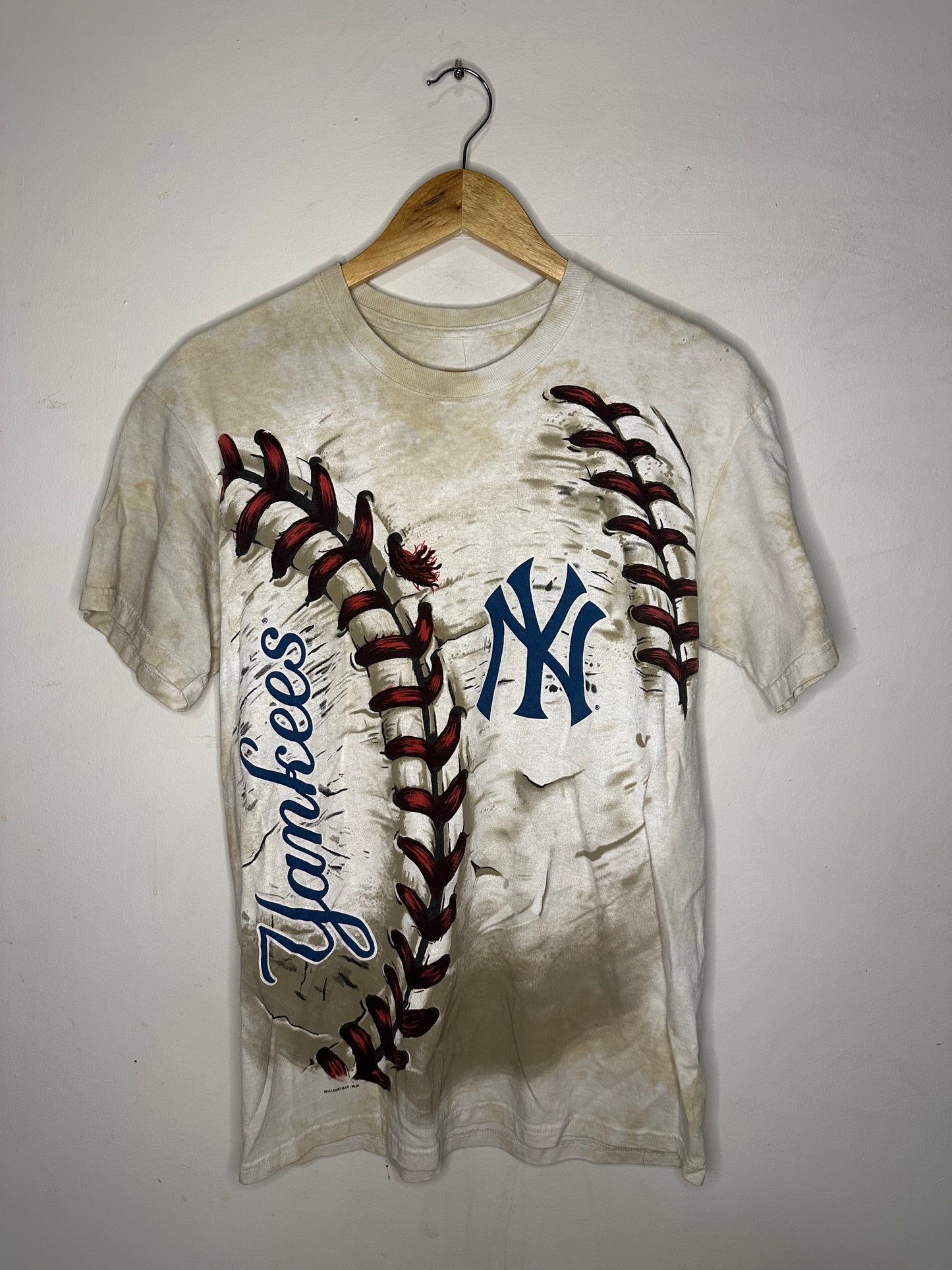 Yankees Liquid Blue Tee