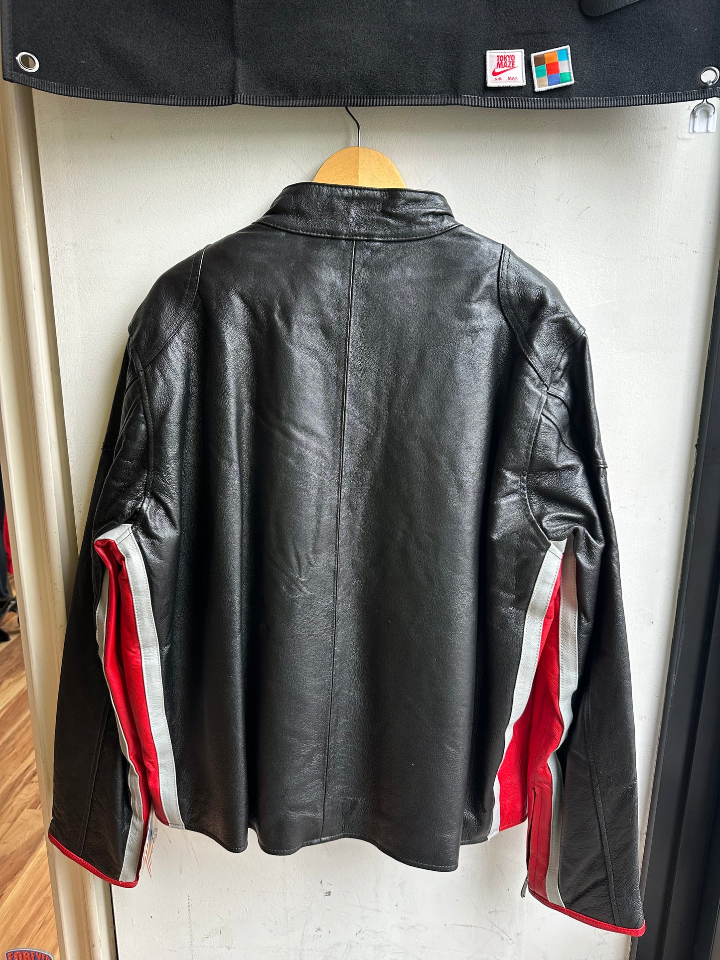 Leather Moto Style Jacket - Wilda