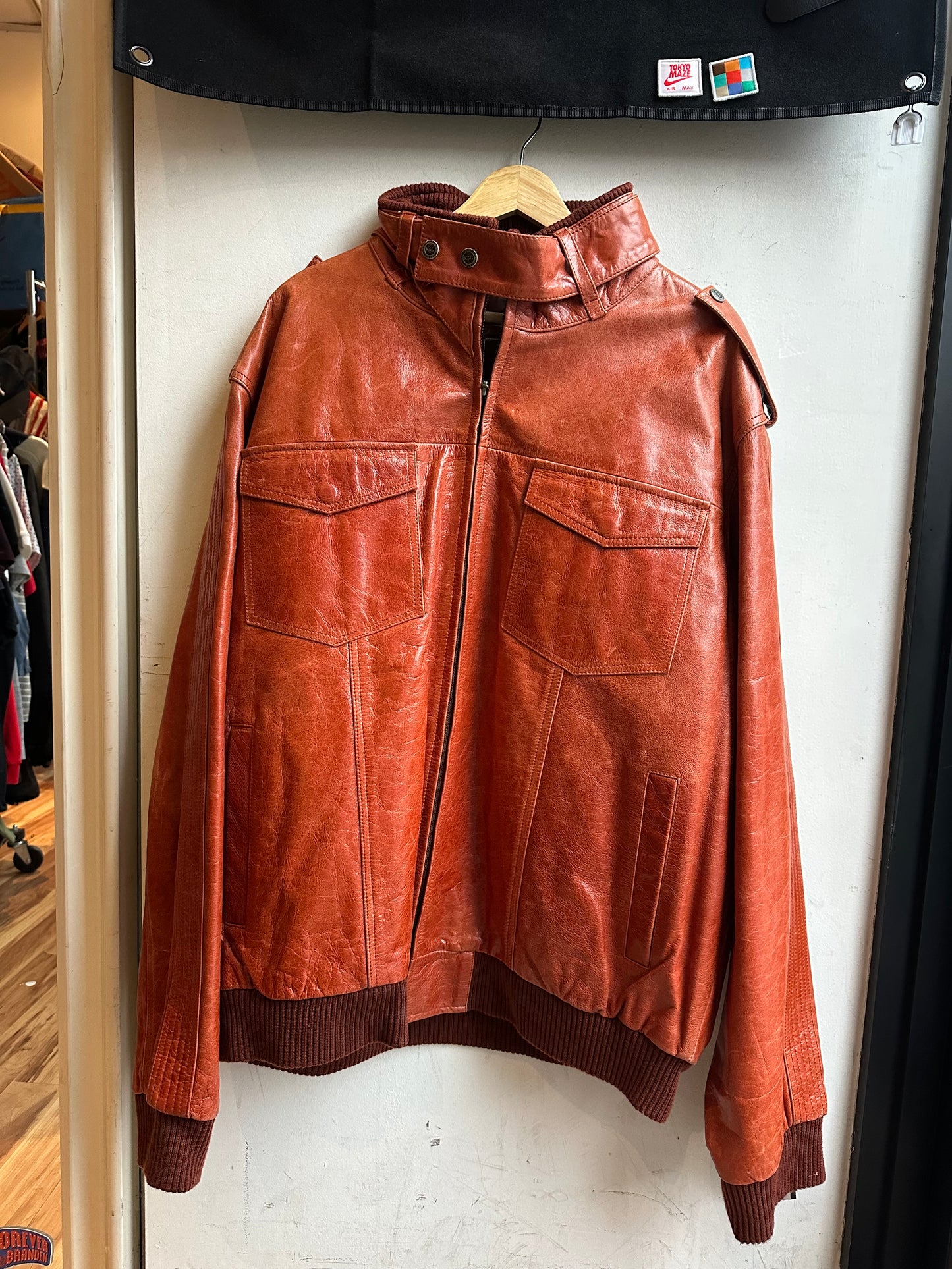 Vintage Leather Jacket - Knoles & Carter