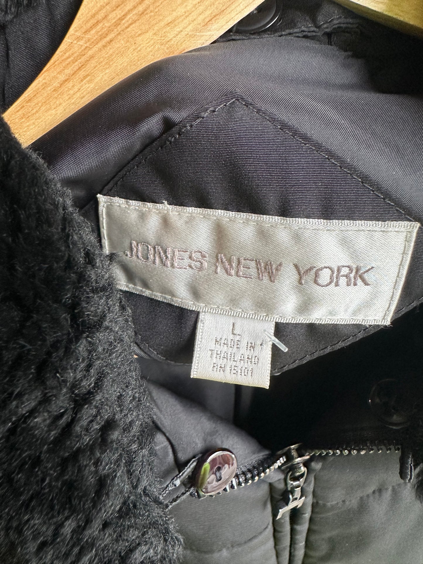 Vintage Coat with Faux Fur