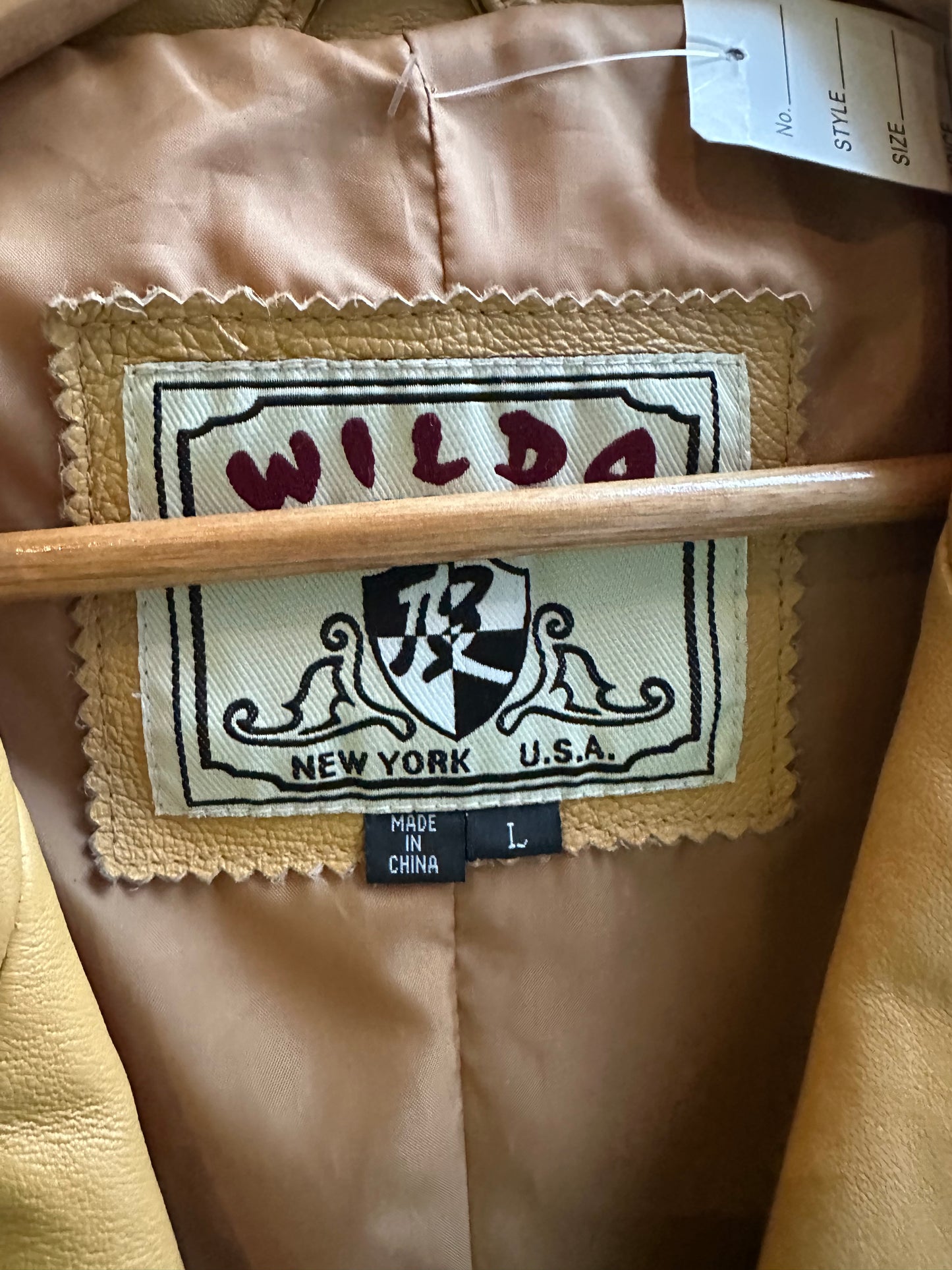 Vintage Leather Jacket - Wilda