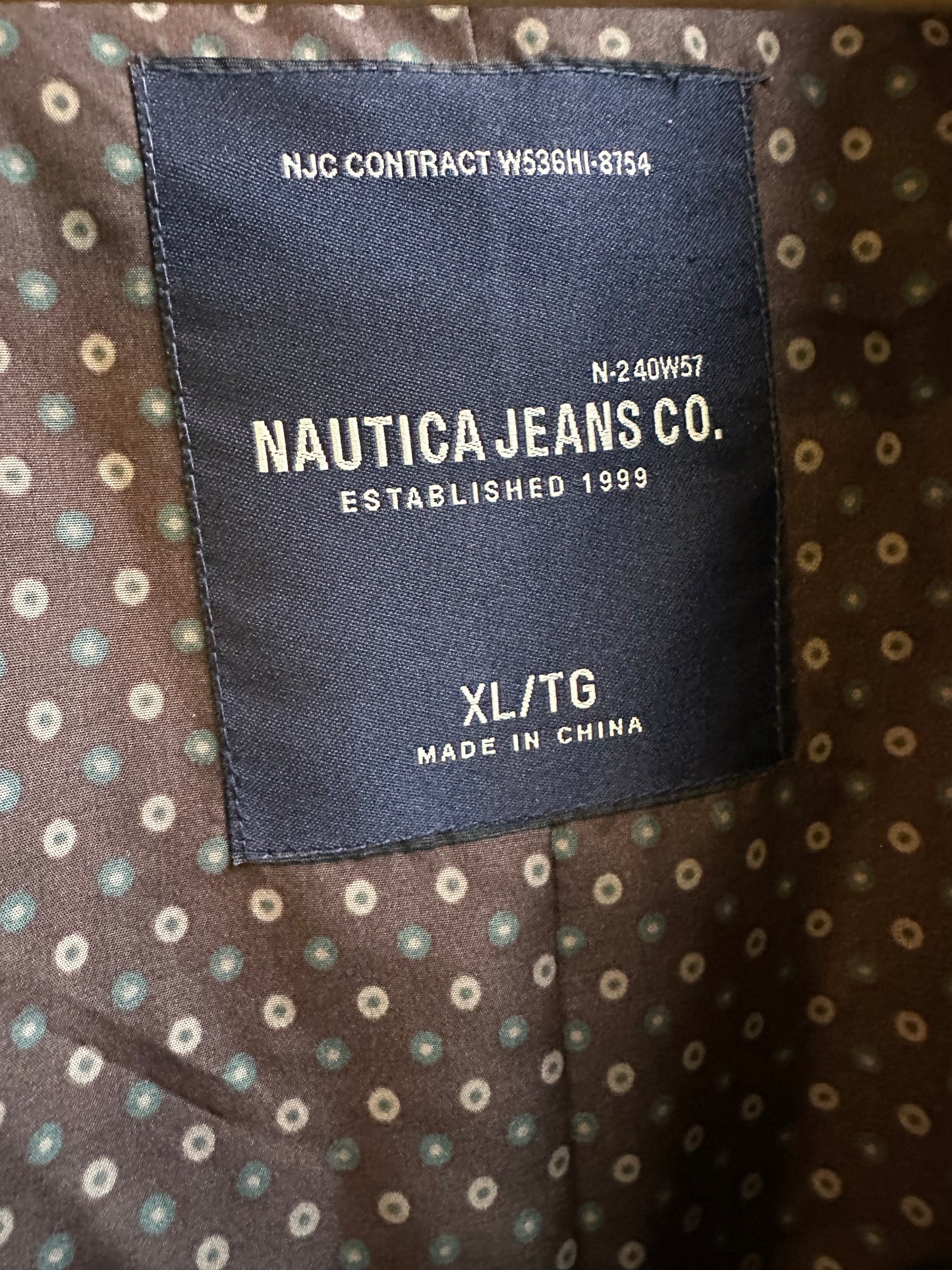 Vintage Plaid Coat - Nautica