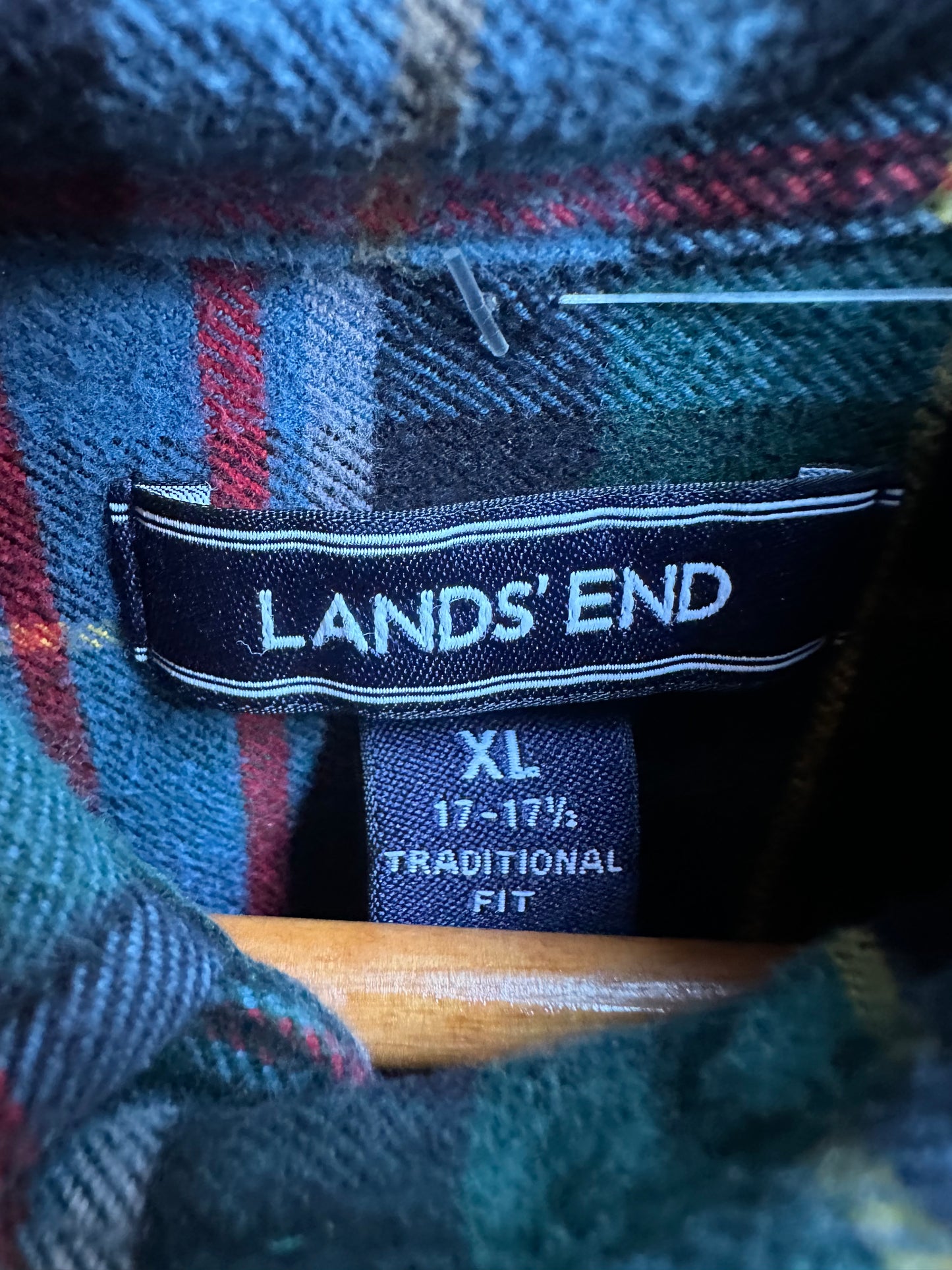 Lands End Flannel Shirt