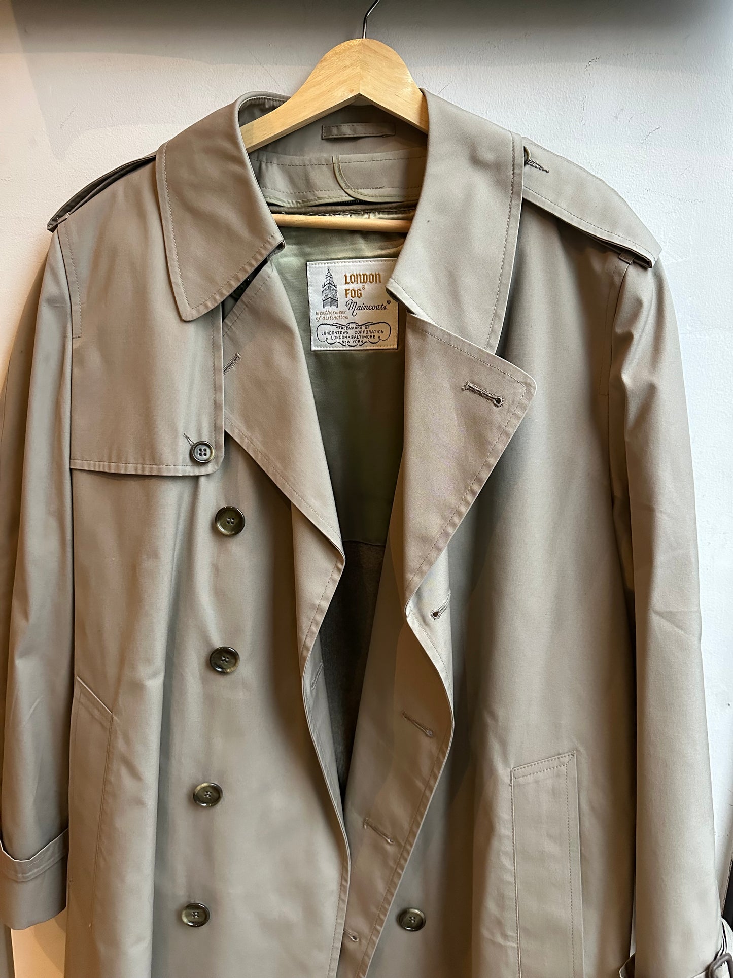 Trench Coat with Lining - London Fog