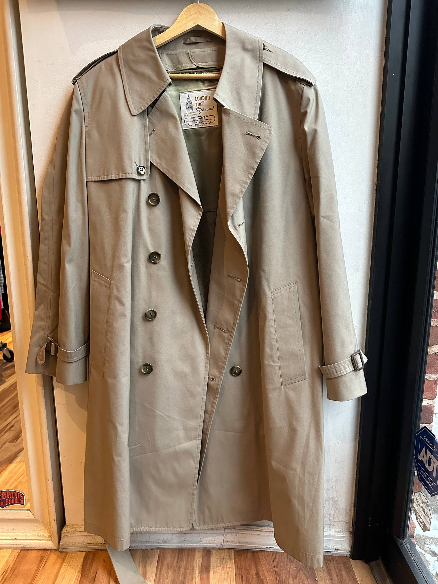 Trench Coat with Lining - London Fog