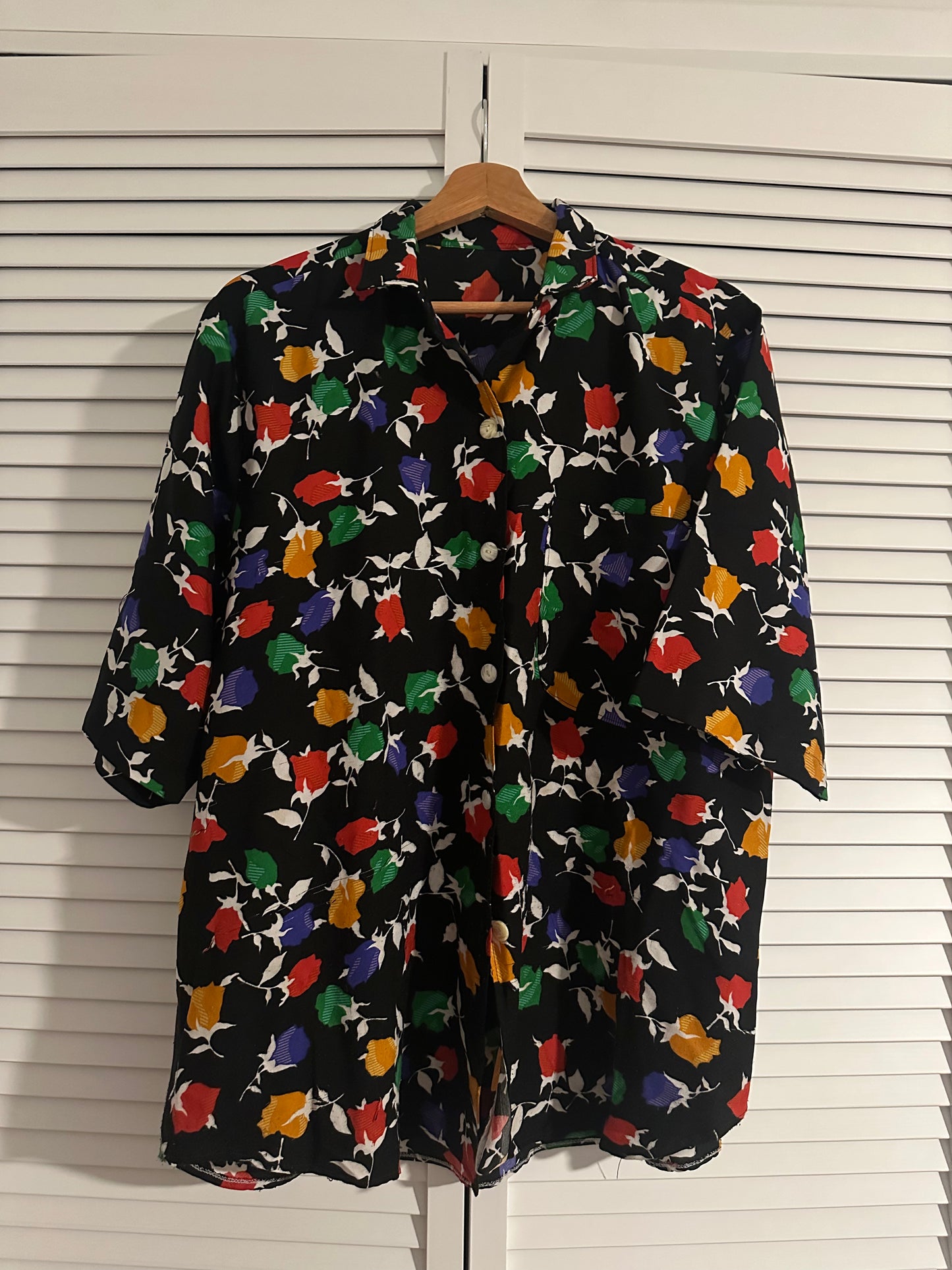 Custom S/S shirt - Floral print